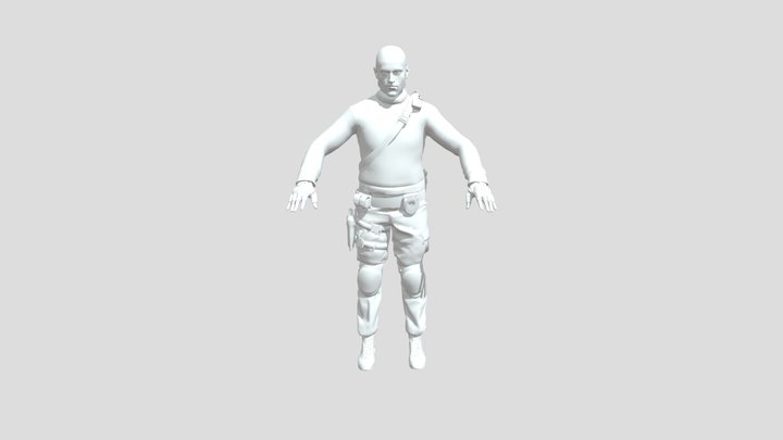 leon body2 3D Model