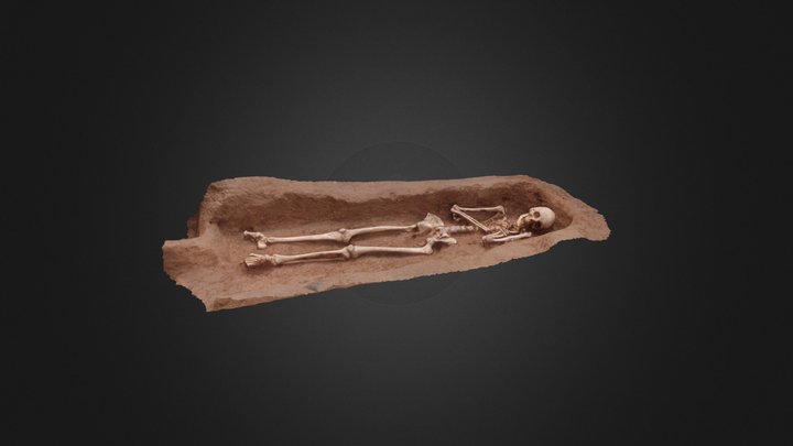 Sepultura Medieval s.XIV 3D Model