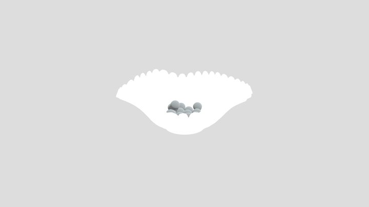 Wave Concrete Jewlery Decorative Bowl