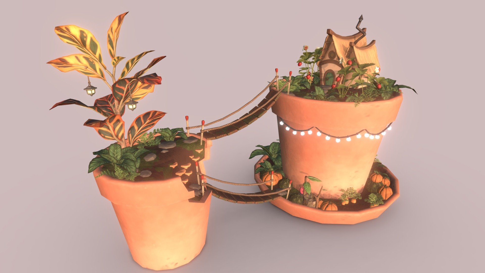 Fairy Garden - 3D model by Elin Björnelf (@elinbjornelf) [a2f5293 ...