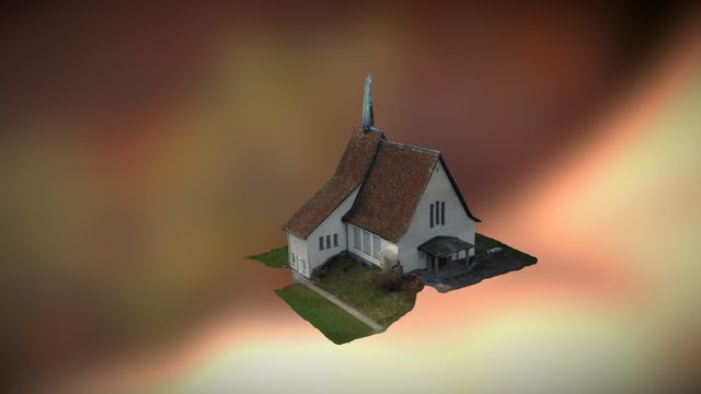 Kirche Wädenswil 3D Model