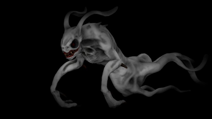 Ghost Rabbit 3D Model