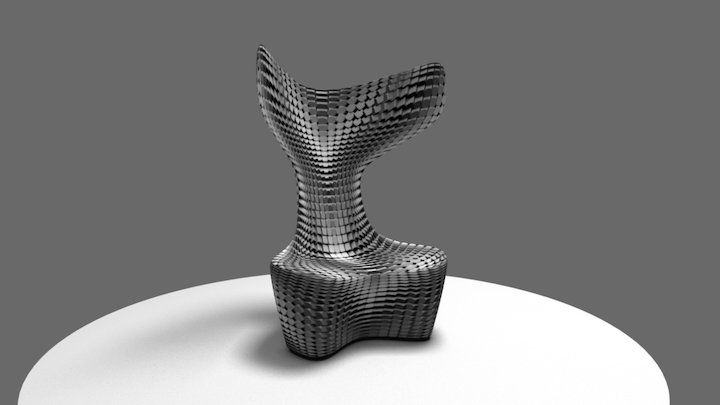 Drum Chair 3D Model