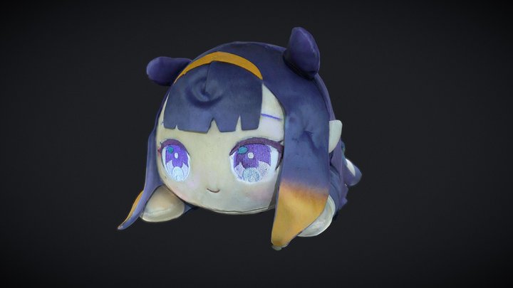 Ninomae Ina'nis Plush 3D Scan 3D Model