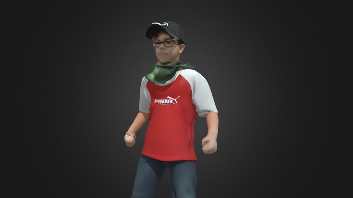 rida sidi ben ali 3d petit Orc Idle – Gratis 3D-model STL