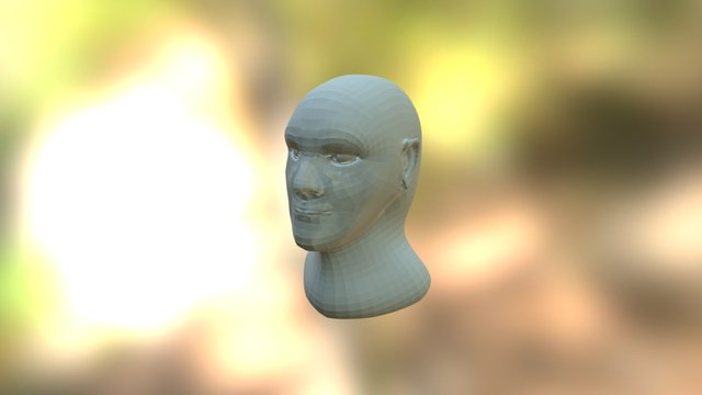 ZBrush Bust - Marc Bosch Mestras 3D Model
