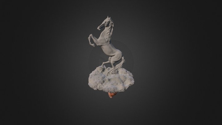 Caballo Piedra 3D Model