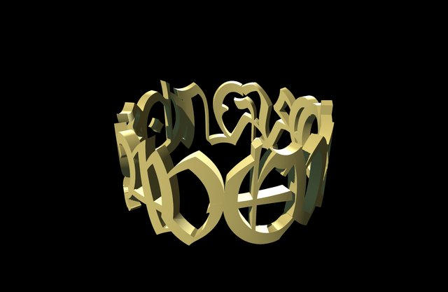 3D Jewellery_Ring_1 3D Model