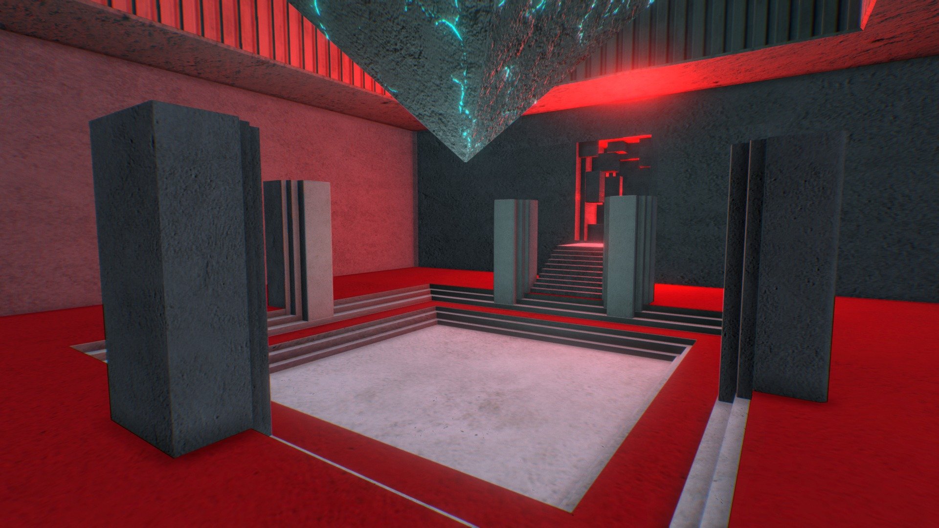 Ancient Sci-Fi Portal Room