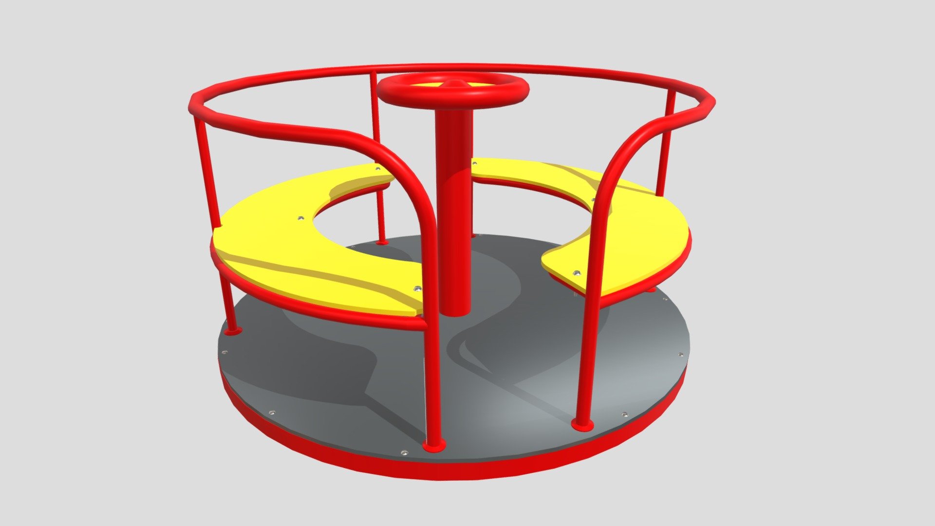 Carousel - 3D model by mARTon3D (@Marta4) [a2f9a0a] - Sketchfab