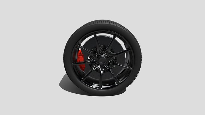 McLaren senna's tire – Modello 3D gratuito STL
