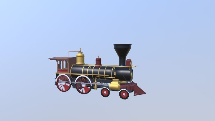 Train Draft 3D Model