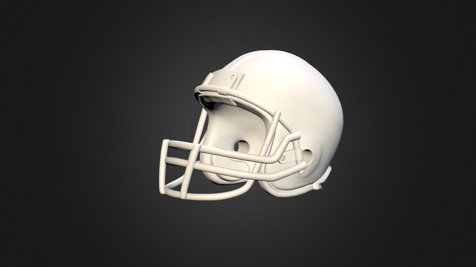 American Football Helmet 3D model by DiablorotH [a2fa645] Sketchfab
