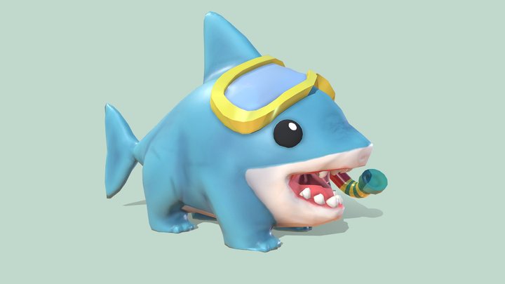 Jeff Marvel Low Poly 3D Model