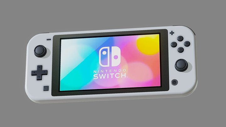 Nintendo Switch Lite 3D Model