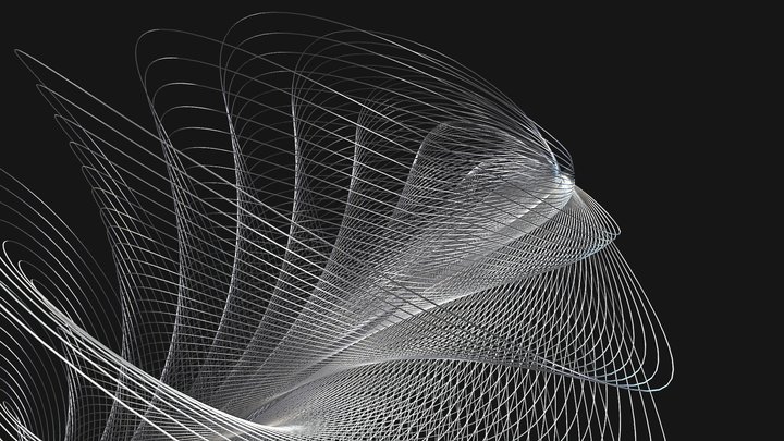 Fibonacci Sphere 3D Model