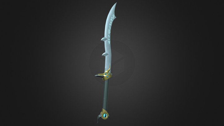 Sword of Tzeentch 3D Model