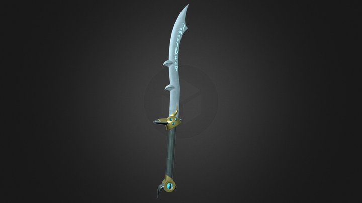 Sword of Tzeentch (Fanart) 3D Model