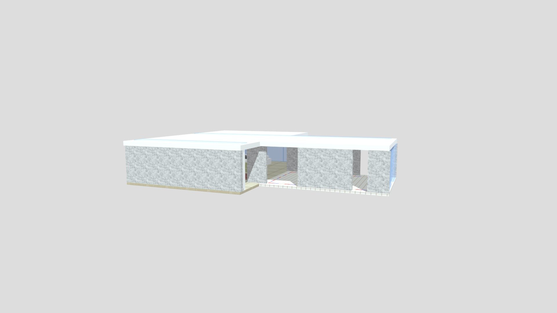 Sketchup Miller House