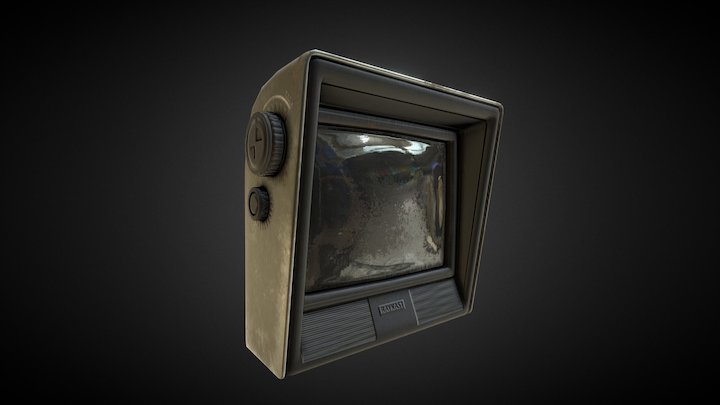 Post SciFi Display 3D Model