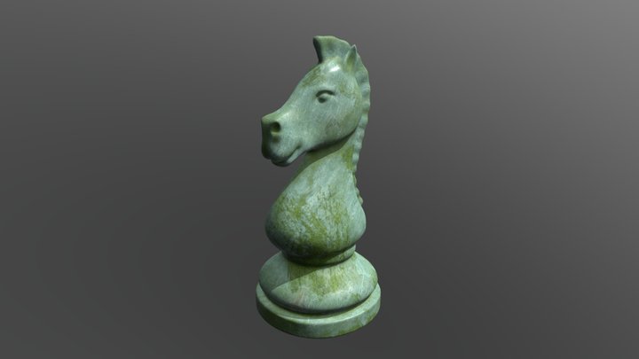 Shipwreck Horse 3D Model