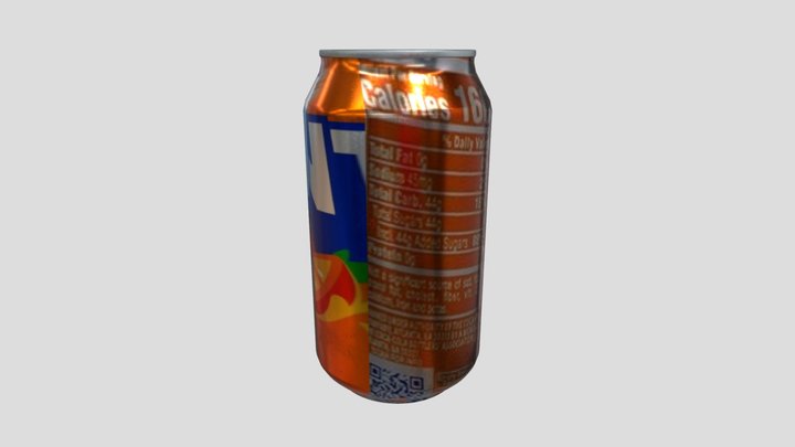 Fanta Soda_ Can