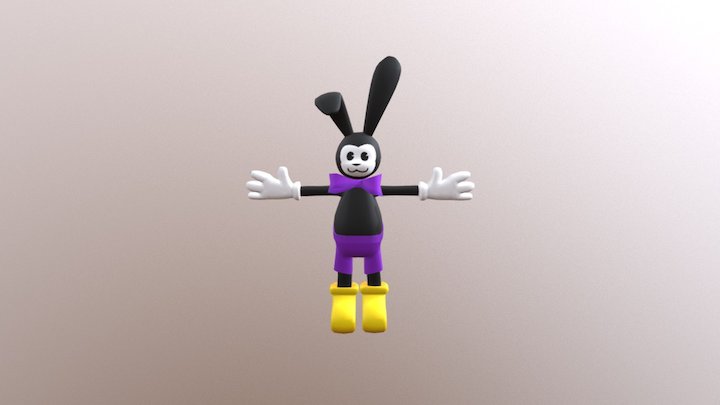 Character modeling - Rabbit 2 3D Model