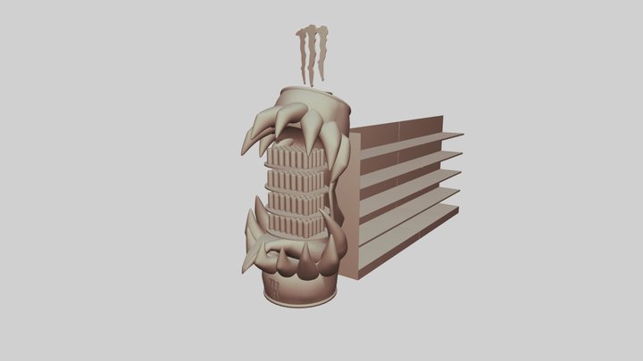 Gondola Monster 3D Model