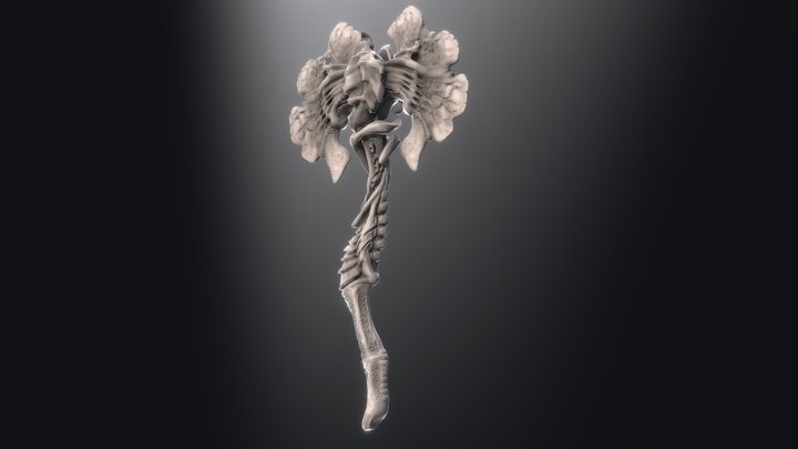 Axe Of The Swarm 3D Model