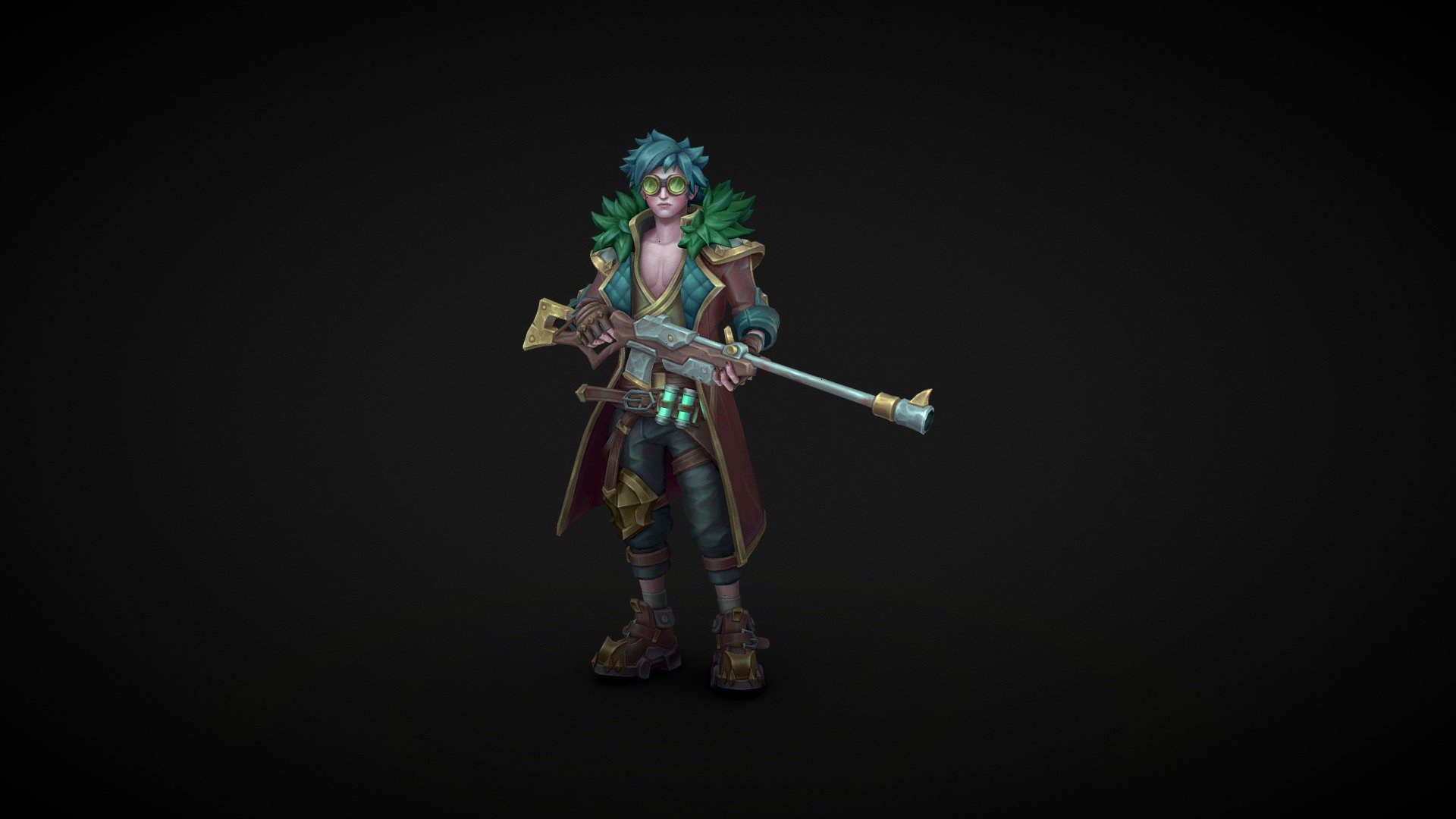 Shade - the shadow of Zaun - 3D model by Threegun_d [a2feeb9] - Sketchfab