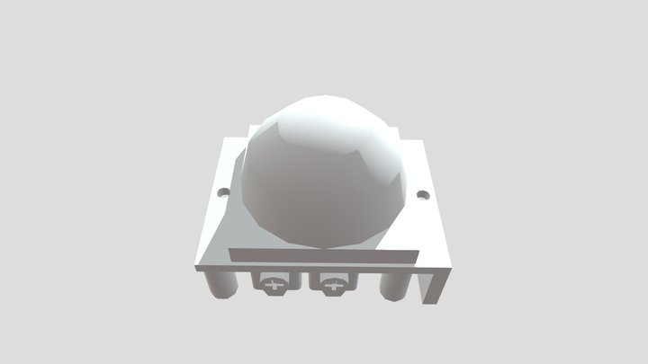 Capteur PIR 3D Model