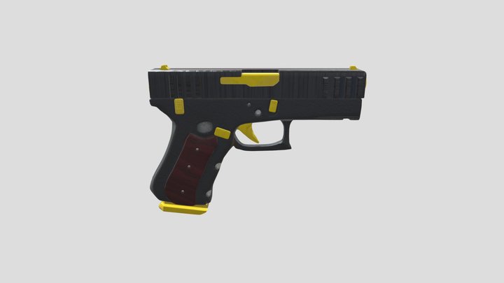 pistol2 3D Model