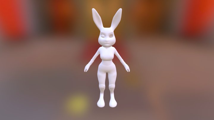Judy Hopps 3D Model