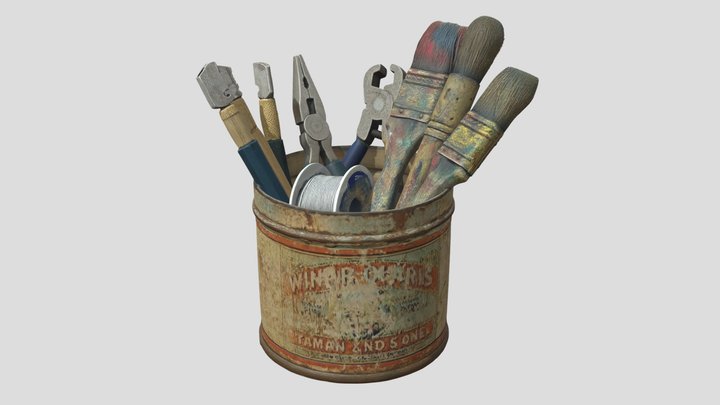 Tools In Tin – Free 3D Model STL