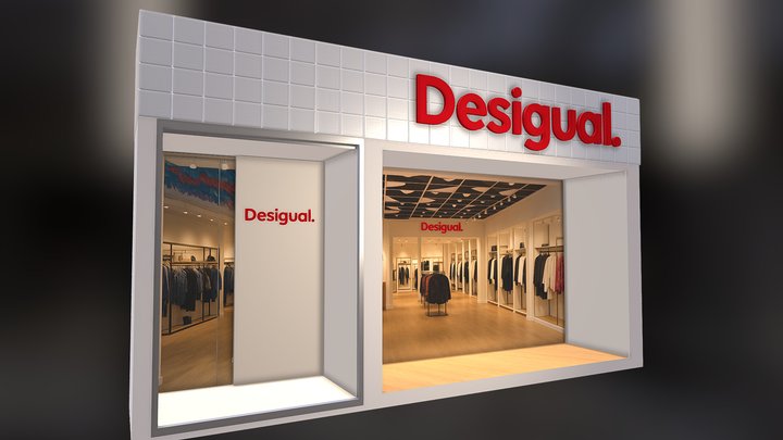 Metaretail: Fachada D3sigual IES Santa Eugenia – Gratis 3D-model STL
