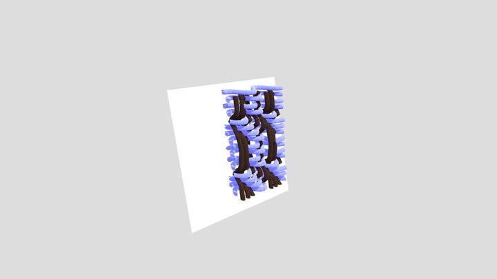 Distorted Twill 3D Model