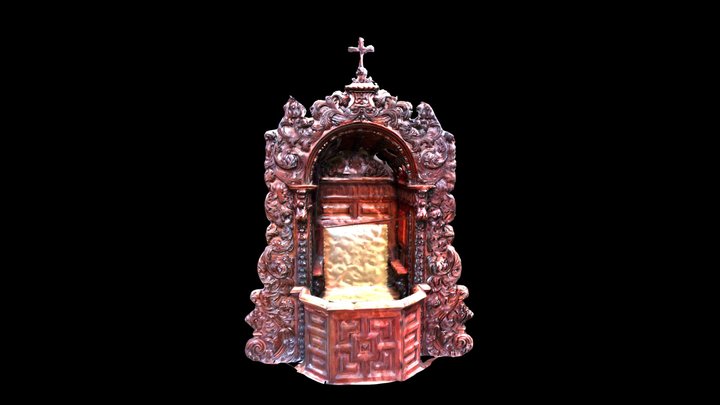 Confessional 3D Model