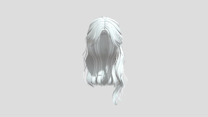 F_ Hair_653 3D Model