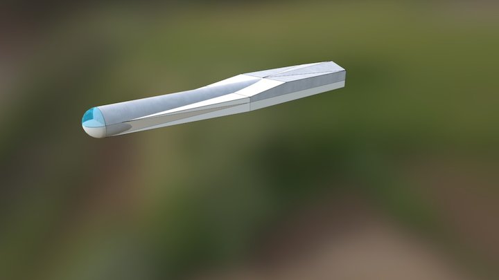 Obelisk Class Frigate 3D Model