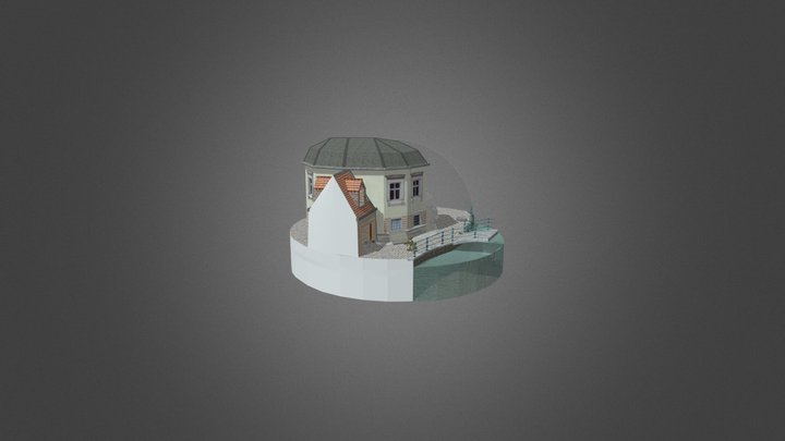 Cityscene Sedan 3D Model