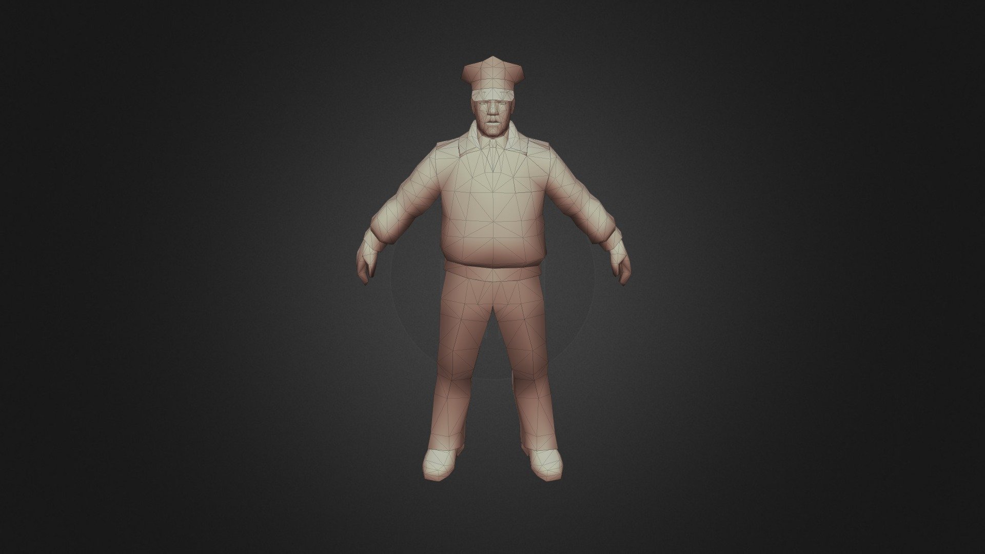 Officer Ivanovich — Sketchfab embed 3D viewer