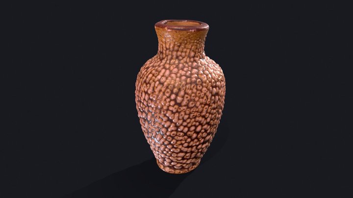 Vase (High-Poly) (№.1) 3D Model