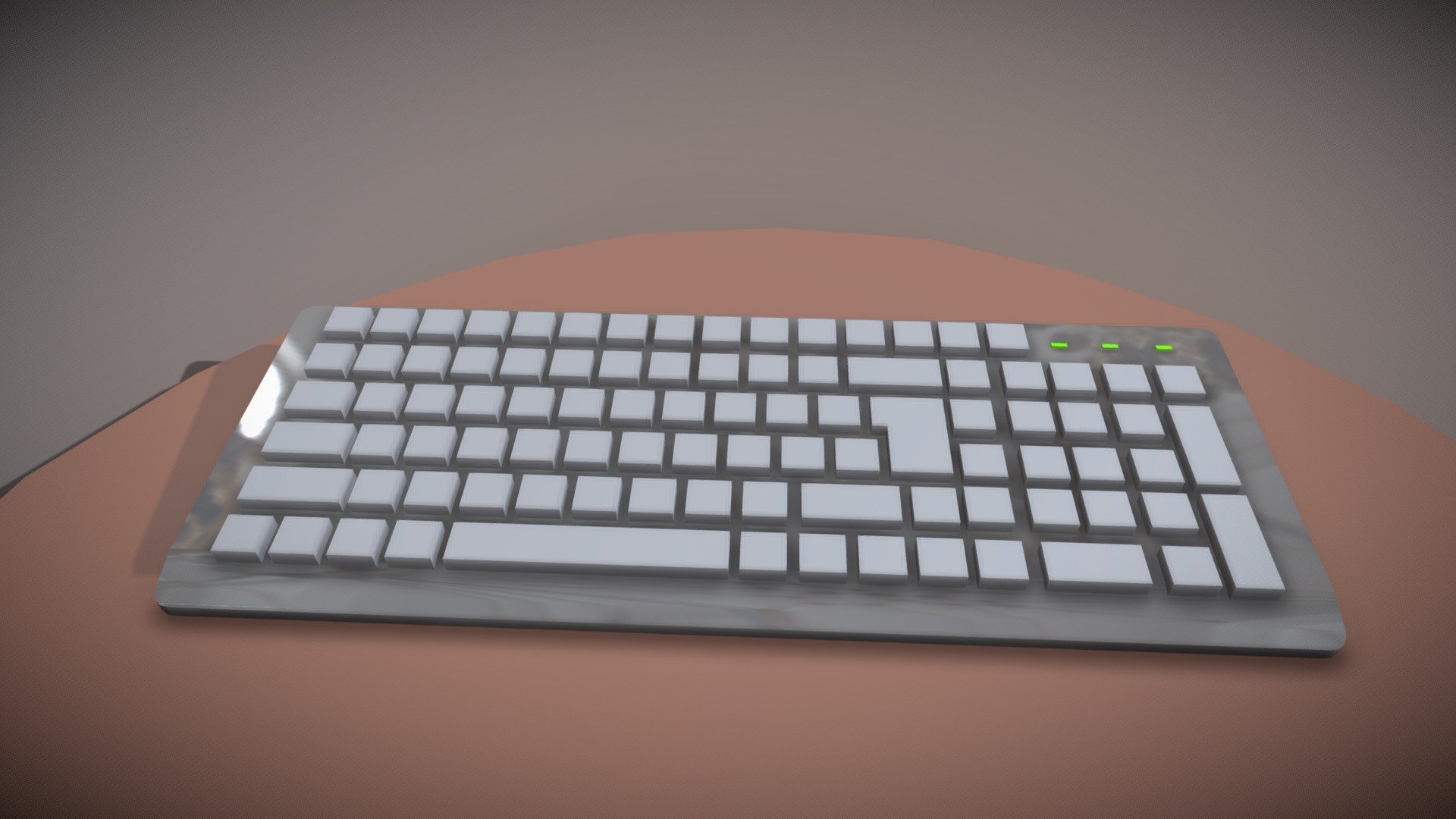 Keyboard Download Free 3D model by Andrew Mad (AndrewMad) [a306d44] Sketchfab