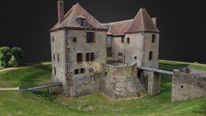 Château La Gadelière 3D Model