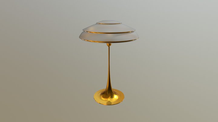 Bespin Floor Lamp 3D Model