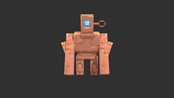 Bronze Golem┃Portfolio Edition 3D Model