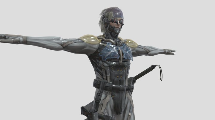 Metal Gear Rising Revengeance 3D Character Models — Too Much Gaming