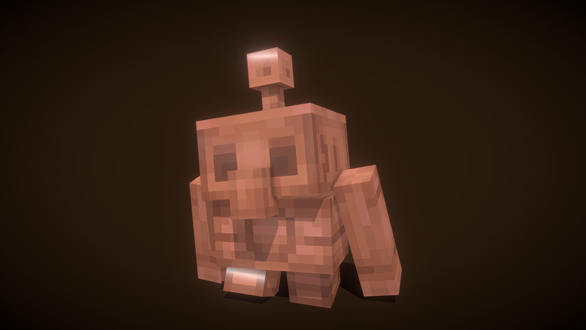 Copper Golem - 3D model by Ripitibi [a30b119] - Sketchfab