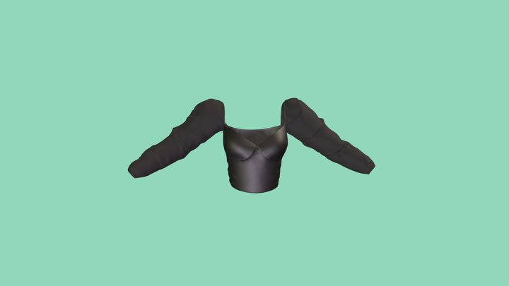 Whimsical Blouse 3D Model