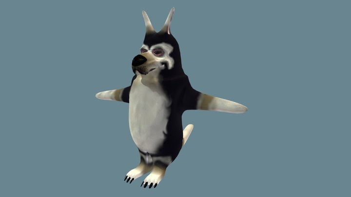 Hounduin (PengDog Redo) 3D Model